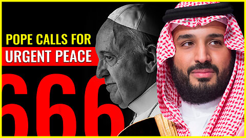 POPE CALLS FOR URGENT PEACE