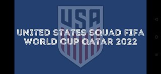United State Squad FIFA World Cup 2022 Qatar | USMNT World Cup Squad Qatar 2022