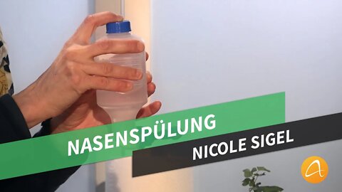 Nasenspülung # Natürlich pflegen und heilen # Nicole Sigel