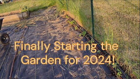 Starting the Garden 2024!