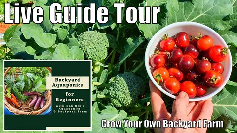 Live Preview of "Backyard DIY Aquaponics Guide"