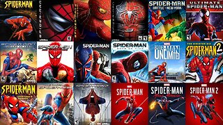 Evolution of SPIDER-MAN Games (1982-2023) | Gameplay