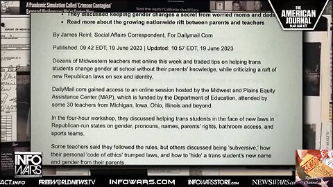 Trains Midwest Teachers To “Subversively And Quietly” Transition Kids + More!