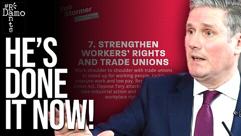 Civil War as trade unions walk out on Starmer.