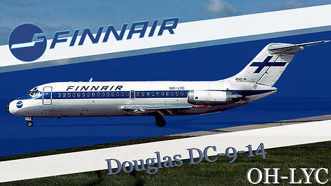 Flying Back in Time: Discovering the Finnair DC-9 (OH-LYC)