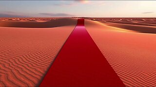 Corridor in the desert
