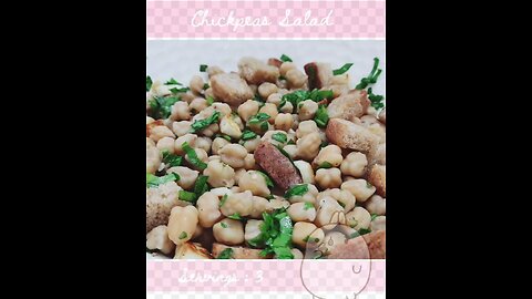 eat healthy chickpea salad for weight loss recipe