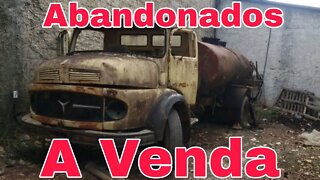 Ep.243 🚚 Caminhões Abandonados Repousando Brasil à Venda 📉 Oliveira Isaias