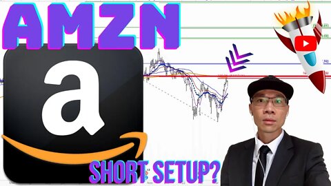 Amazon.com - $AMZN Stock Chart Analysis. Look for Follow Through. If No Trigger, DO NOT SHORT. 📉📉