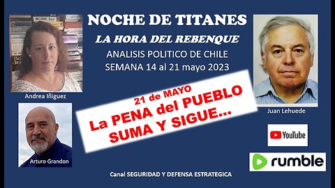 NOCHE DE TITANES... 21 de Mayo LA PENA DEL PUEBLO SUMA Y SIGUE...