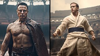 Elon Musk VS Mark Zuckerberg Colosseum Fight (AI Preview)