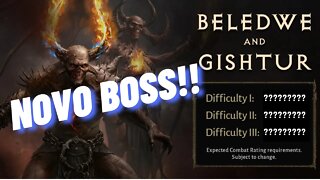 Diablo Immortal Imagem e taxas de combate do novo boss do infernicário