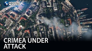 Ukrainian missile strikes Russian Black Sea fleet headquarters in Sevastopol