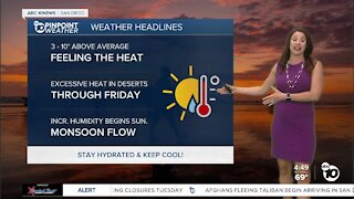 ABC 10News Pinpoint Weather with Meteorologist Megan Parry