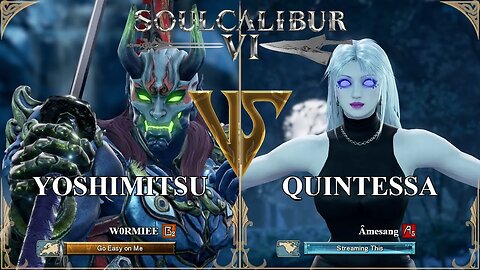 SoulCalibur VI — W0RMIEE (Yoshimitsu) VS Amesang (Quintessa) | Xbox Series X Ranked
