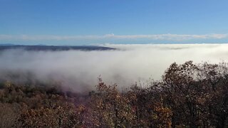 Big Canoe Time Lapse of the Fog (4K) - 11/12/20