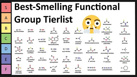 Which Functional Groups are the Best Smelling?