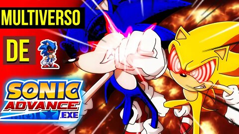 Virus Sonic EXE no Mundo Sonic 😈| Historia Sonic exe Advance