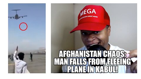 Afghanistan Chaos: Man Falls From Fleeing Plane in Kabul!