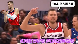 Kristaps Porzingis SAVAGE HIGHLIGHTS (BEAST MODE)