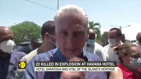 The explosion at Hotel Saratoga, claimed lives of 22 people, was caused by a gas leak.