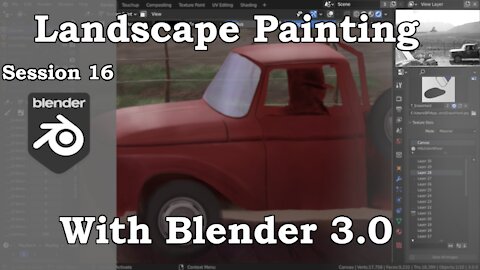 Painting With Blender, Session 16