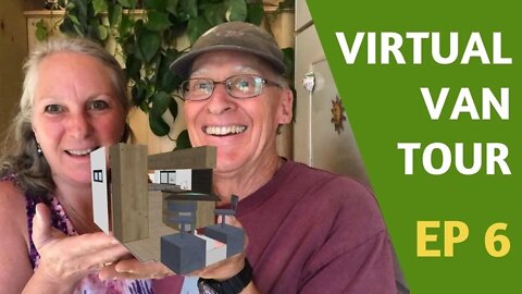 Virtual VAN TOUR and BUILDING STORAGE //EP 6 OFF-GRID ProMaster Van Conversion