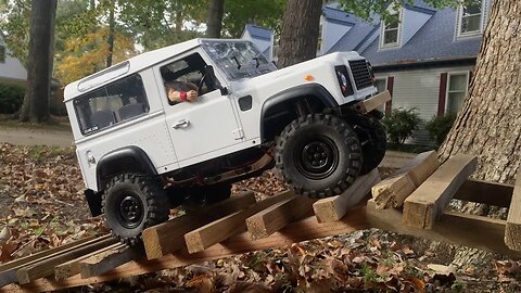 Custom GMADE Sawback Land Rover Defender D90 First Run