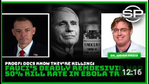 Proof: Docs Know They're Killing: Fauci's Deadly Remdesivir Had 50% Kill Rate in Ebola Trial