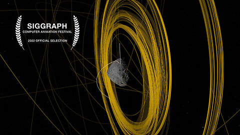 Capturing Asteroid Samples OSIRIS-REx's Orbital Web in Stunning 4K