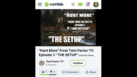 "Hunt More" From Episode 1 of Twin Factor TV: "THE SET UP"