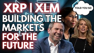 XRP | XLM CRYPTO MARKETS IN THE FUTURE! DON'T MISS THIS!