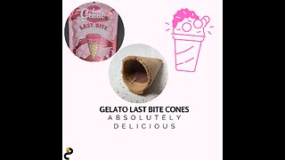 Gelato Last Bite Cones - Absolutely Delicious