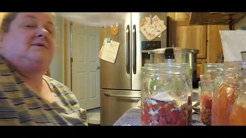 Canning chili beans