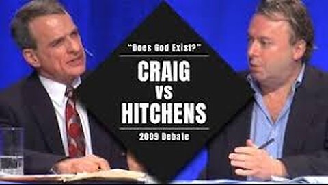 Does God Exist? William Lane Craig vs. Christopher Hitchens