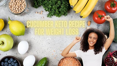 How to Lose Weight with Cucumber l Cucumber and Berry Smoothie l Keto Recipe l Diet Recipe