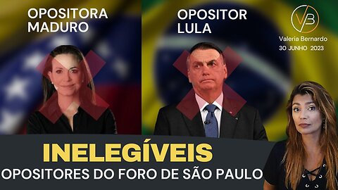 JAIR BOLSONARO E MARIA CORINA TORNADOS INELEGÍVEIS PELO SISTEMA