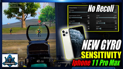 NEW GYRO SENSITIVITY FOR IPHONE 11 Pro Max | PUBG Mobile