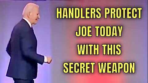 Biden’s Handlers have a NEW WAY to PROTECT JOE from himself & Reporters’ UNCOMFORTABLE Questions