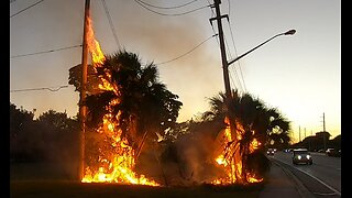 Citizen Journalism: A fire happened last night in Boynton Beach Florida
