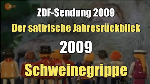 Der satirische Jahresrückblick 2009: Schweinegrippe (ZDF I Frontal 21 I 22.12.2009)