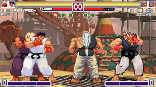 MUGEN - Ryu ReHyped & Ken ReHyped vs. .Gouken. & Sheng Long - Download