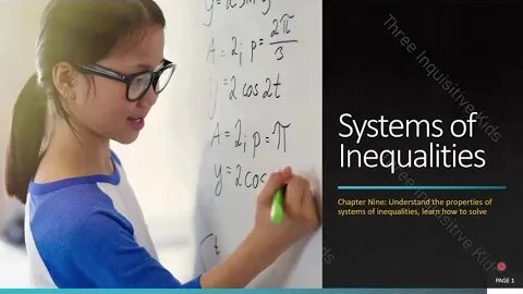 8th Grade Math | Unit 9 | Systems of Inequalities | Lesson 9.6.1 | Inquisitive Kids