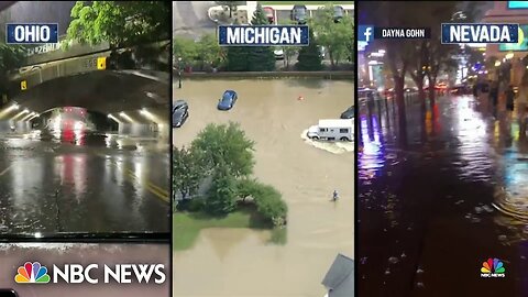Severe rain and flooding sweeps U.S. with 20 million on alert