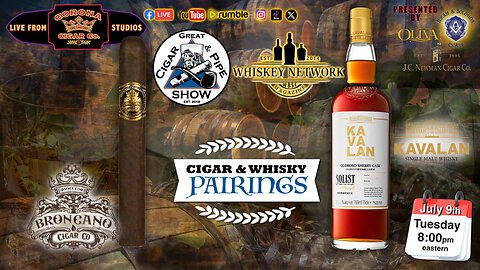 Cigar & Whisky Pairing featuring Broncano Cigars & KaVaLan Whisky