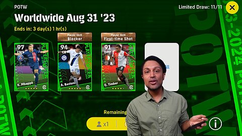 POTW Worldwide Aug 31 '23 PACK OPENING | eFootball 2023 MOBILE