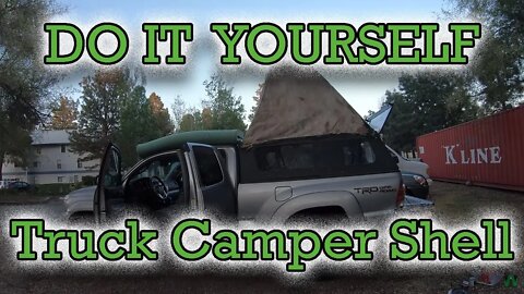 DIY Truck Camper Shell | Pop Up Top | Wild West Trail