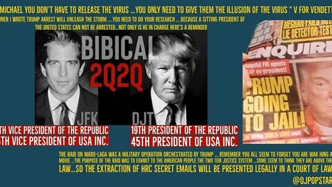 New ShariRaye: Biblical 2Q2Q - Trump Going to Jail? - Illusion of the Virus - Secret Emails