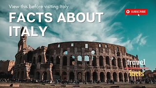 View this before visiting Italy | Tips when visiting Italy | Travel video | Italy travel guide