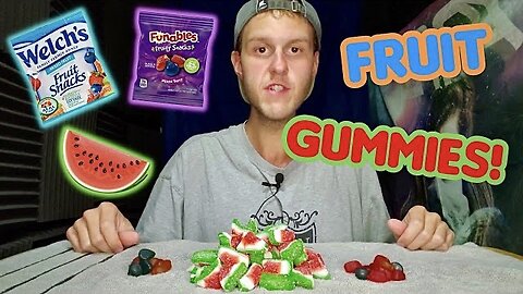 Eating Gummy Candy & Rambling Mukbang! - Sour Gummies, Fruit Gummies